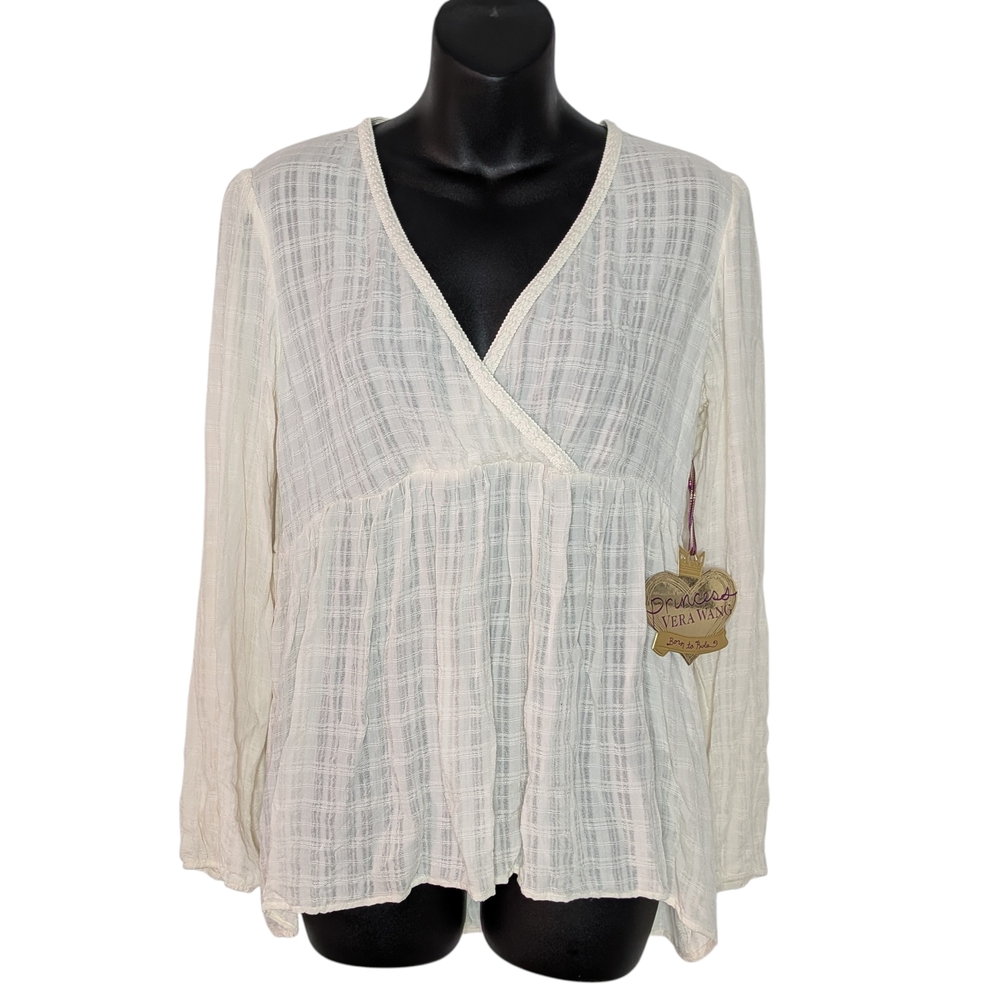 Princess Vera Wang Cream Blouse